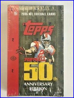 (1) 2005 Topps Football 50th Anniversary HOBBY Sealed Box RARE Aaron Rodgers RC