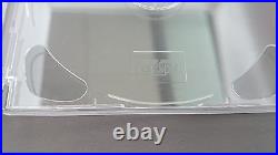 100 RARE ORIGINAL Super Jewel Box King Quad CD Case withFlip tray SJB+QUADFLIP