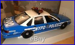 118 Chevrolet Caprice NYPD Police Car UT Models Rare In Original Box