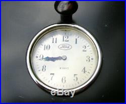 1934 Ford Flathead Original Sandoz 8 Day Glove Box Clock, 1933,32. Very Rare Accy