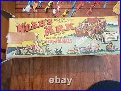 1940's Rare Walt Disney Realistic Noah's Ark Original Box