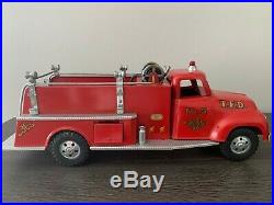 1950's Tonka RARE-ORIGINAL BOX 900-6 Fire Department 3PC SET