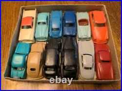 1950s Ingap 12 Plastic Toy Cars Original Box 1950's Nuovissimi Modelli RARE Nice