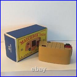 1960s. Matchbox Lesney. 35 MARSHALL HORSE BOX. BPW. Mint in Rare E TYPE BOX. ORIGINAL