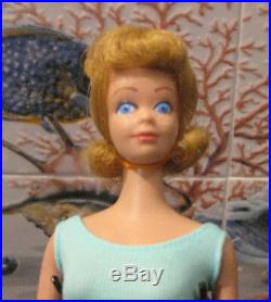 1962 Vintage Htf Rare Blonde Midge Dolloriginal Box+ossperfect Facestandec