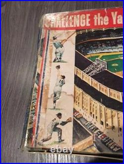 1964 Hasbro Challenge The Yankees Baseball Board Game Rare All 50 Cards Included