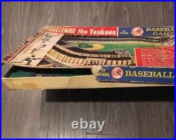 1964 Hasbro Challenge The Yankees Baseball Board Game Rare All 50 Cards Included