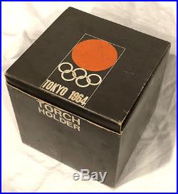 1964 OLYMPIC TORCH Tokyo Japan used in relay with rare original box Olympics Games