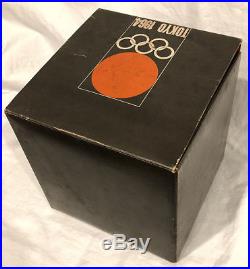 1964 OLYMPIC TORCH Tokyo Japan used in relay with rare original box Olympics Games