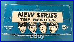 1964 TOPPS OPC BEATLES ORIGINAL WAX BOX With 24 UNOPENED GUM CARD WAX PACKS RARE