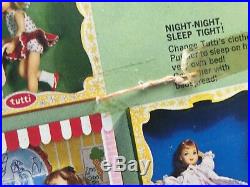 1966 EXTREMELY RARE Barbie Vtg. TUTTI BOXED SET WALKIN`MY DOLLY! 3552 NEW Box