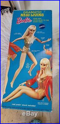 1969 NEW LIVING BARBIE Doll auburn hair Mint Box Vintage Mod 1960's Rare NRFB