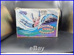 1974 vintage AQUAMAN Super Sea aquarium with original box SUPERFRIENDS Rare DC