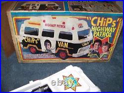 1977 RARE CHIPS Highway Patrol Van by Empire in Original Box