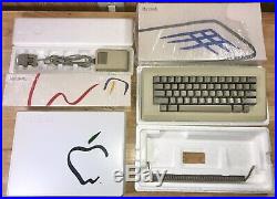 1984 APPLE MACINTOSH 128K RARE MATCHING # BOX Set! Original Model M0001 Mac NICE