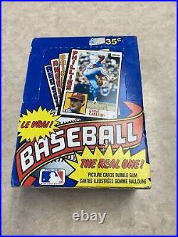 1984 O-Pee-Chee Baseball Original Box 36 pack Don Mattingly RC rookie card RARE