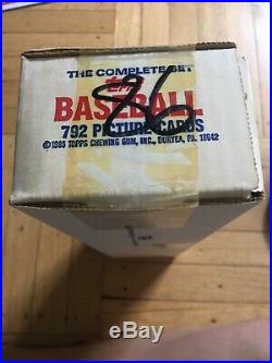 1985 Topps Baseball Complete Factory Set WHITE BOX Factory Sealed Rare Beauty