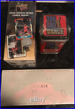 1994 UPPER DECK Rare Air MICHAEL JORDAN 2009 UD Legacy 100 Card Set NEW LOT 1998
