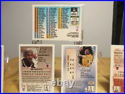 1996-97 Topps Finest Basketball Series 1 SET KOBE, JORDAN, PIPPEN, RODMAN RARE