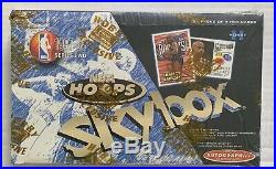 1997-98 HOOPS SERIES 2 HOBBY SEALED BASKETBALL BOX-Autograph Cards! Rare Box
