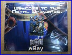 1997-98 Skybox Metal Universe basketball Case Topper Poster PMG Sell Sheet RARE
