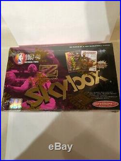1997-98 Skybox Z-Force Series 2 Sealed Hobby Box Rare Jordan