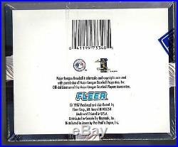 1997 Fleer Ultra Baseball Series 2 Factory Sealed Box 18 Packs Very Rare Box