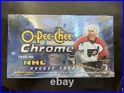1998 -99 OPC Chrome Hockey Rare Sealed Hobby Box Gretzky Rookie Refractor