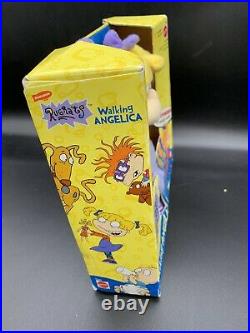 1998 VINTAGE Mattel Nickelodeon Rugrats Walking Angelica New. RARE NM Box