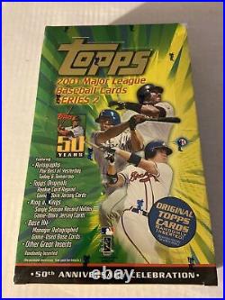 2001 Topps SERIES 2 MLB Baseball BOX FACTORY SEALED! ICHIRO RC RARE AUTOS
