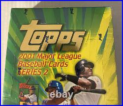 2001 Topps SERIES 2 MLB Baseball BOX FACTORY SEALED! ICHIRO RC RARE AUTOS
