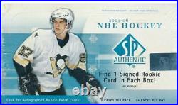 2005-06 Upper Deck SP Authentic Unopened Box RARE! Crosby Ovechkin