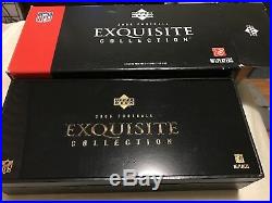 2006 Exquisite Football RARE SEALED GOLD BOX SP#22/25 Embossed (6 cards ALL 1/1)