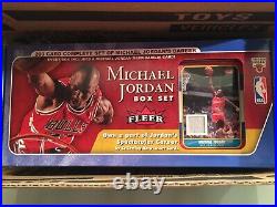 2007 Fleer 200 Card Every Box Includes a Michael Jordan Memorabilia Rare