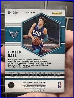 2020-21 Mosaic Lamelo Ball Cereal Box EXCLUSIVE RED Reactive Rare SP? WOW