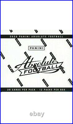 2020 Absolute Football Fat Pack CELLO Box-sealed- Possible Kaboom Rare Insert