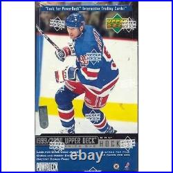 99/00 Upper Deck Hockey Series 1 Unopened Hobby Box Rare Factory Sealed