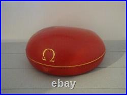 9ct Gold Omega. Ladies vintage watch. Original clam-shell box. Rare piece