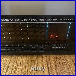 ADC Equalizer SS-412X Rare Vintage Audiophile Made in Japan With Original Box
