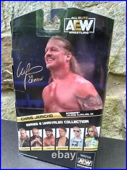AEW Unrivaled Series 8 Chris Jericho CHASE Figure Rare Limited Edition 1/ 3000