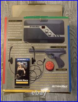 Action Max VHS Video Game System Console in Original Box Extremely Rare Vintage