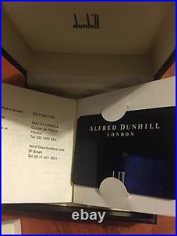 Alfred Dunhill Millennium Lapel Pin Limited Edition Original Box Geniune Rare