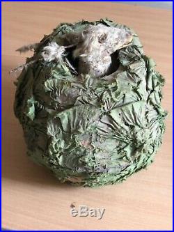 Antique Rare French Roullet et Decamps Rabbit in Cabbage Musical box Collectible