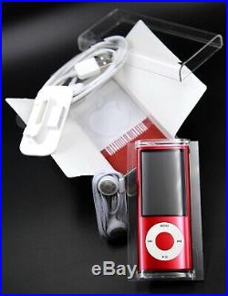 Apple iPod nano 5th Generation 8gb Red Special Edition in Original Box Rare