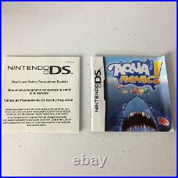 Aqua Panic XS Games Nintendo DS CIB Original Box Rare