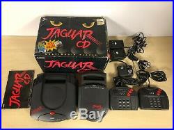 Atari Jaguar CD System Console In Box Original Boxed Vintage Rare