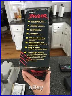 Atari Jaguar Complete System Console Boxed Original Vintage NTSC RARE