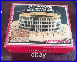 Atlantic Mega Rare Set 1507 The Romans Colosseum In Original Box + Insert