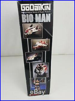 Authentic Rare Bandai GODAIKIN 1984 BioMan Bio Man Complete in Box Original