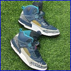 Authenticated Size 12 Nike Air Jordan Spizike Space Blue (RARE) + Original Box